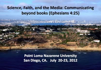 PLNU Campus & conference title: Science and the Media:...